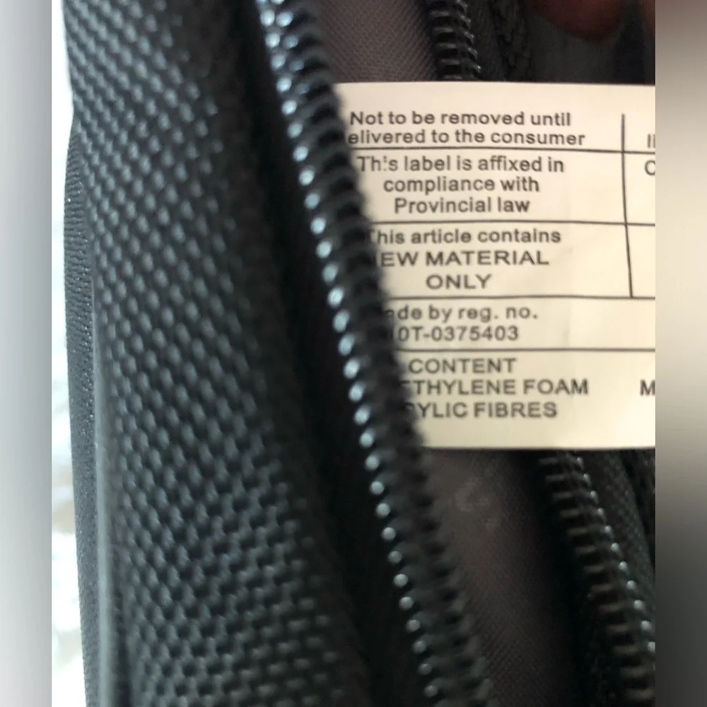 Samsonite 1910 Black Laptop Nylon Briefcase 17” Expandadle